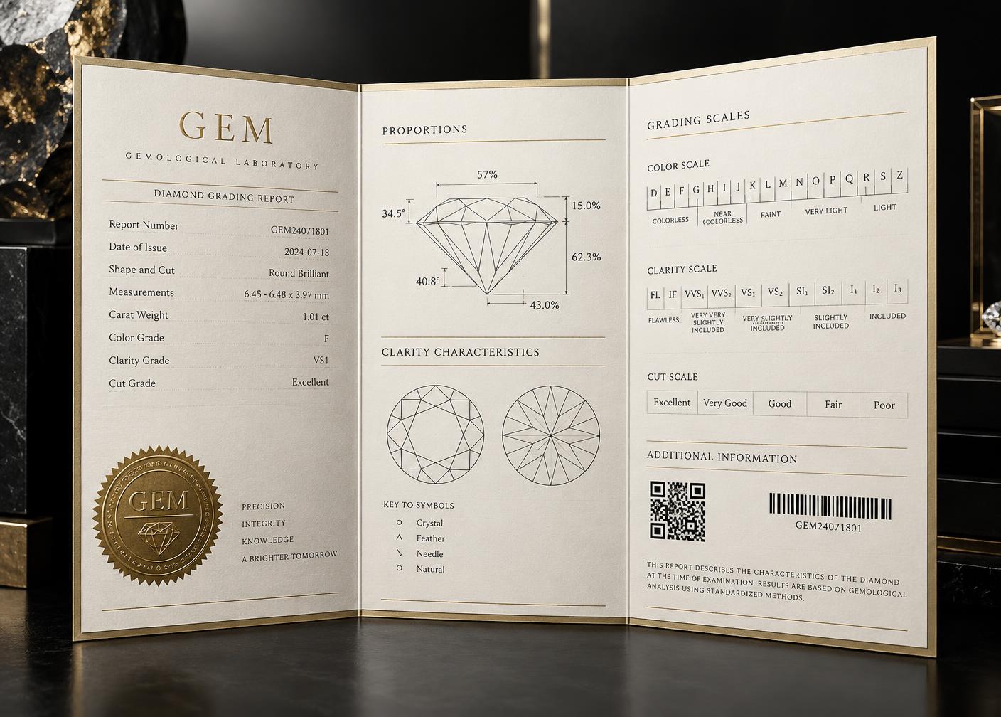 GEM tri-fold report